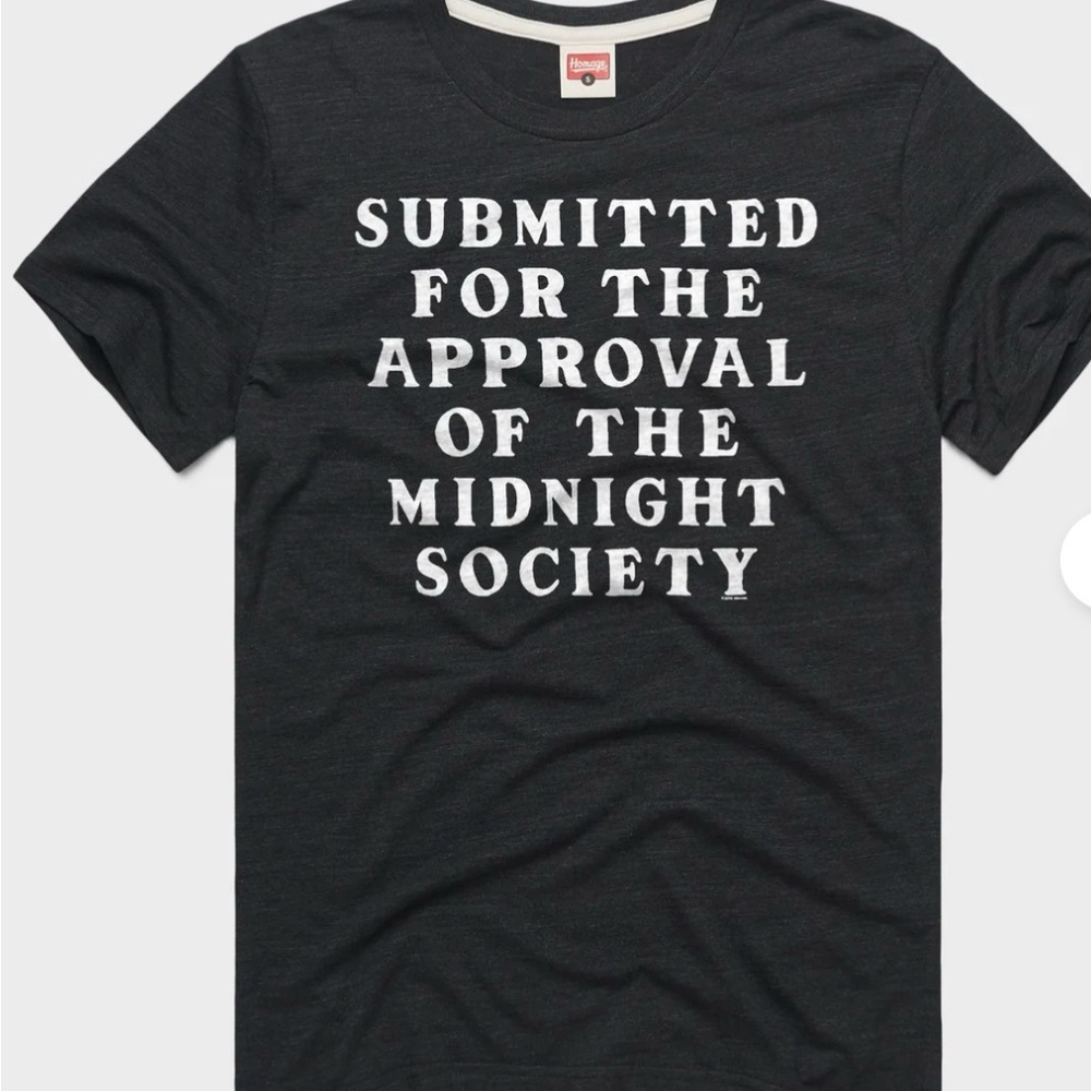 Midnight Society Are you Afraid of the Dark Graphic Tee-Adult Size Large